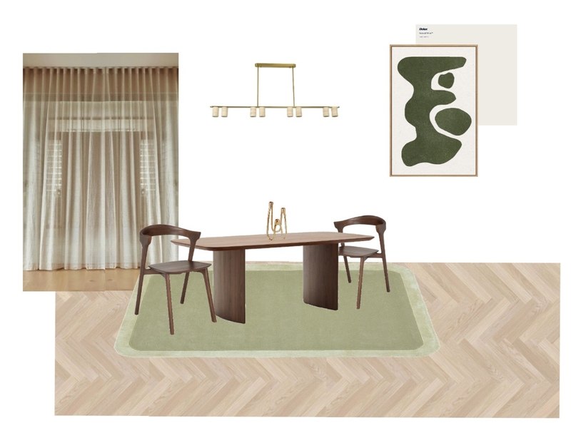 Module 9 - Dining Room Mood Board by AugustoR on Style Sourcebook