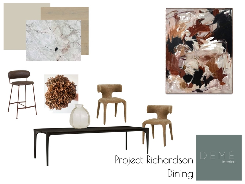Project Richardson - Dining Mood Board by Demé Interiors on Style Sourcebook