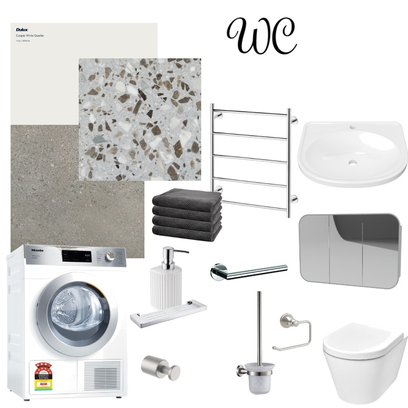 WC Mood Board by mariazografaki on Style Sourcebook