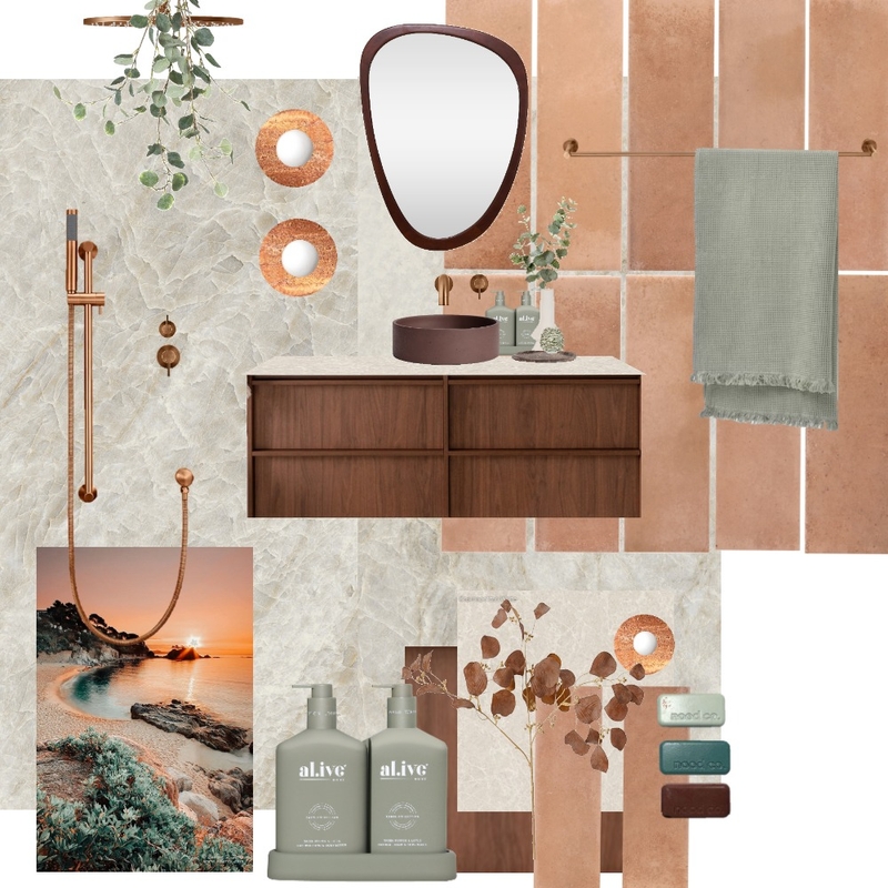 Dark Sunset Coastal Mood Board by Carley Design Studio on Style Sourcebook