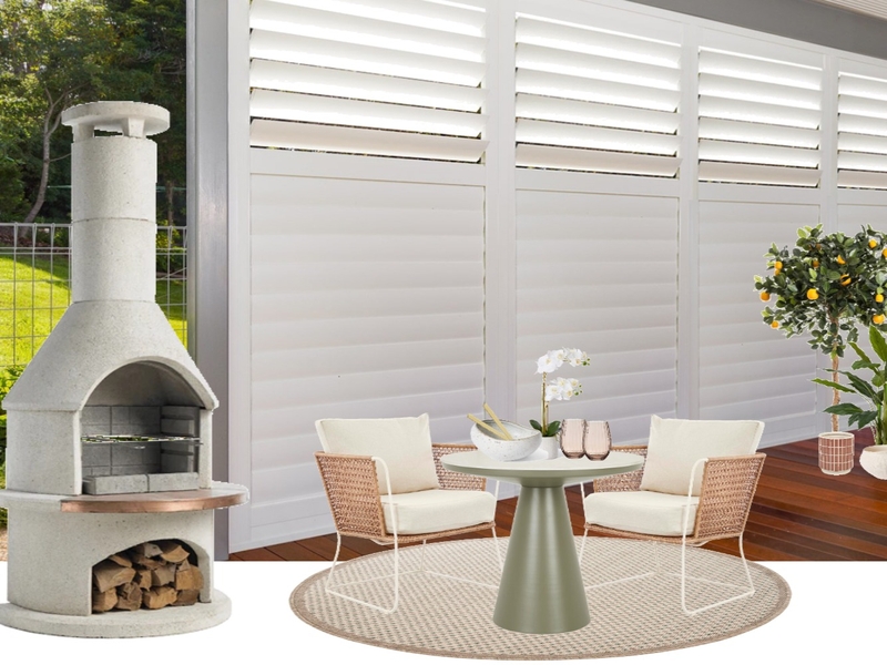 DC&B Outdoor Aluminium Shutters Mood Board by Jas and Jac on Style Sourcebook