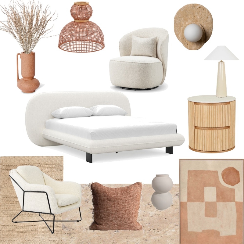 Mediterranean Sanctuary bedroom Mood Board by Julia Downs Studio on Style Sourcebook