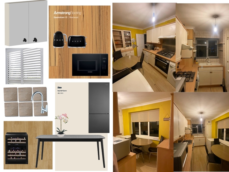 First flat Kitchen Mood Board by Kushy on Style Sourcebook