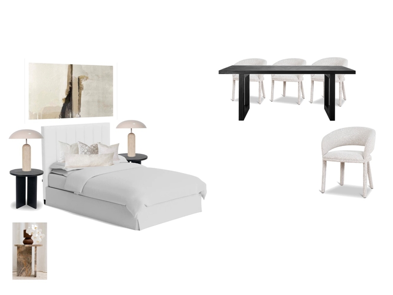 Phil O'OBrien Eastbourne Bedroom and Dining Mood Board by Bronwynblue on Style Sourcebook