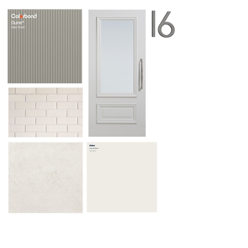 Cardiff External Mood Board by Muse Built on Style Sourcebook