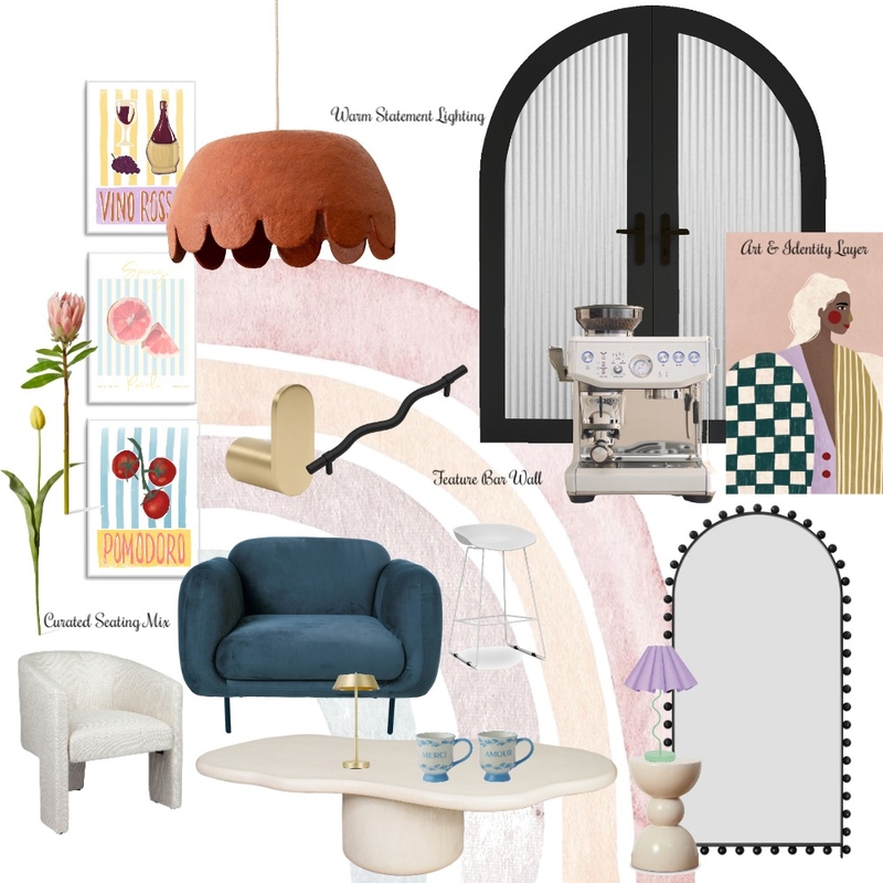 Cafe Mood Board by ezzahamjad2000@gmail.com on Style Sourcebook