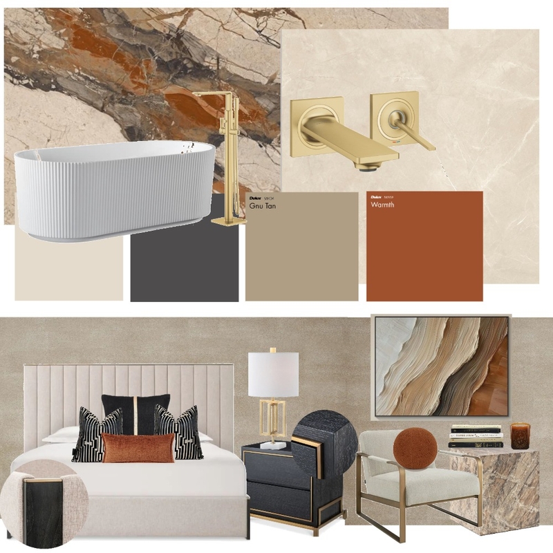 Master Bedroom - rust Mood Board by SweetTooth1922 on Style Sourcebook