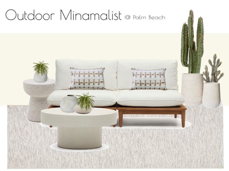 Outdoor Minalmalist Mood Board by Styled By Lorraine Dowdeswell on Style Sourcebook