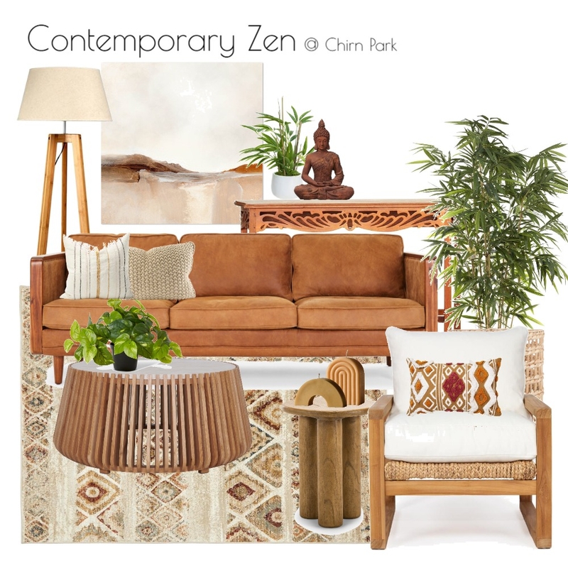 Contemporary Zen Mood Board by Styled By Lorraine Dowdeswell on Style Sourcebook