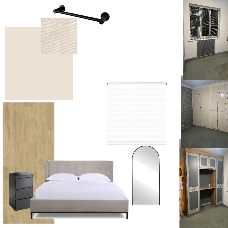 Flat bedroom Mood Board by Kushy on Style Sourcebook