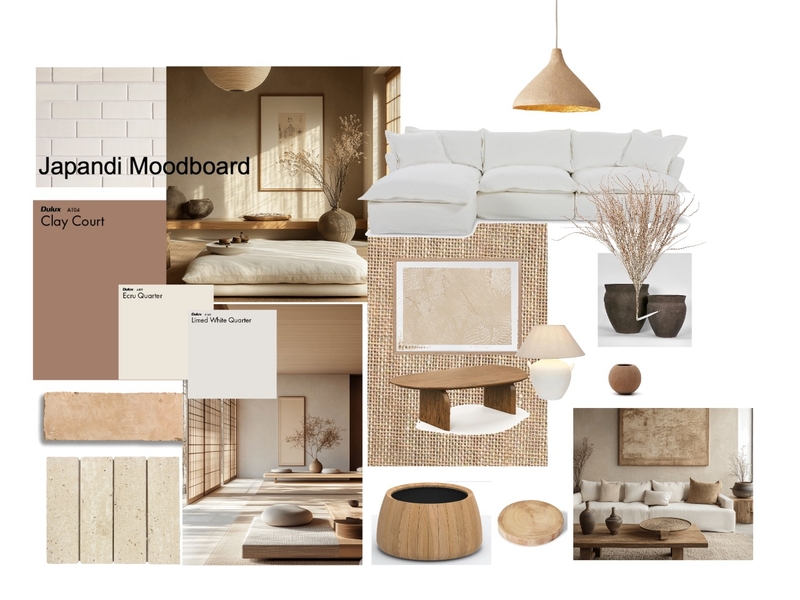 MOODBOARD JAPANDI 4 Mood Board by hello@bortolottointeriors.au on Style Sourcebook