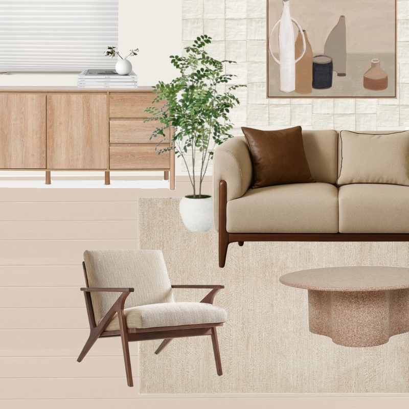 Emma Blomfield Plume Oat Mood Board by Unitex Rugs on Style Sourcebook