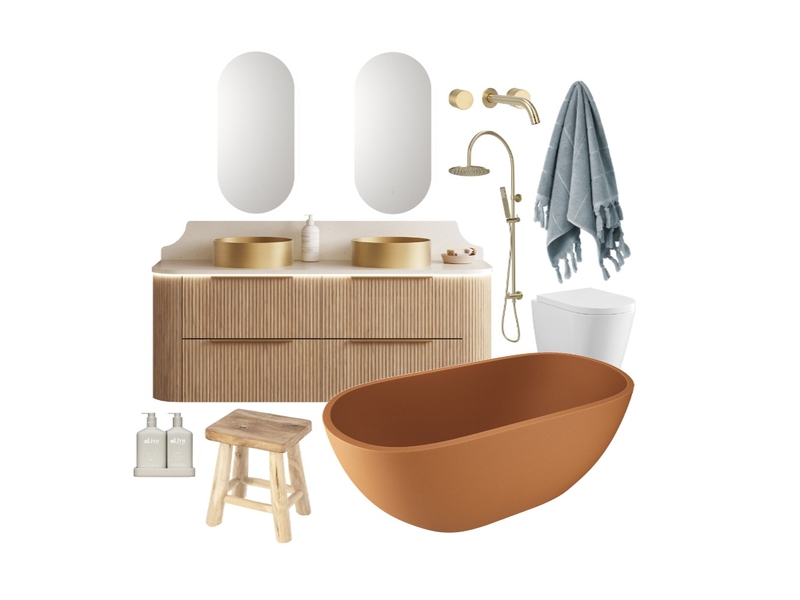 bathroom Mood Board by Claudialee00 on Style Sourcebook