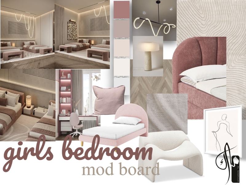 غرفة نوم Mood Board by saja salem on Style Sourcebook