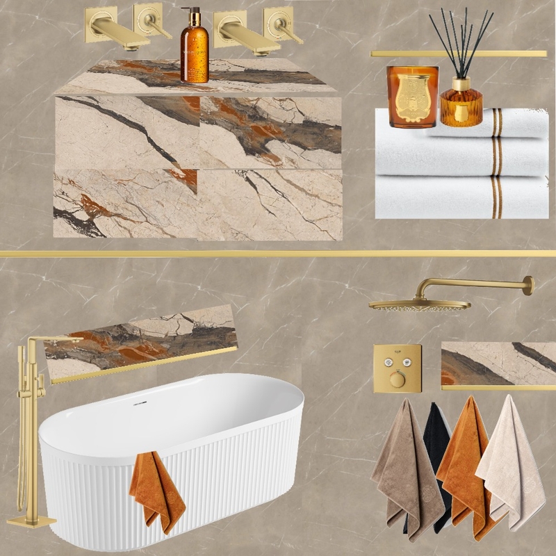 Ensuite - rust Mood Board by SweetTooth1922 on Style Sourcebook