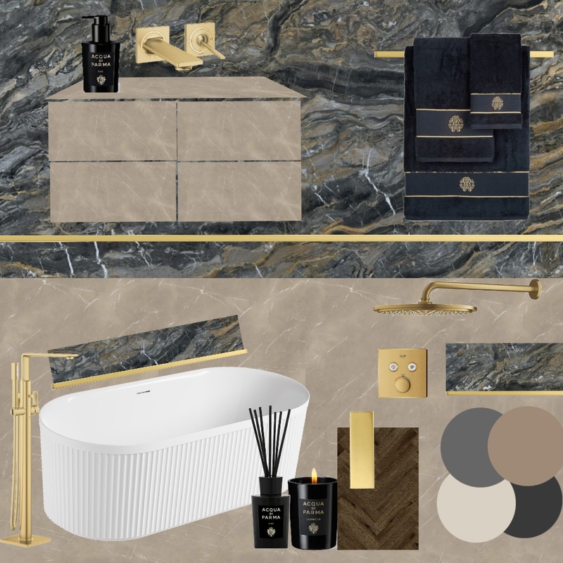 Ensuite - black Mood Board by SweetTooth1922 on Style Sourcebook