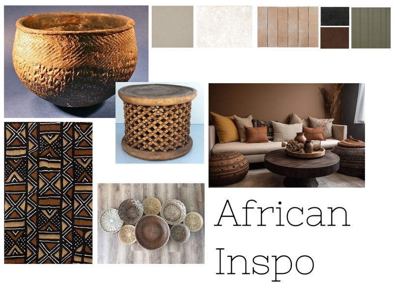 African Inspo Mood Board - Mod 3 Mood Board by nthomp804 on Style Sourcebook