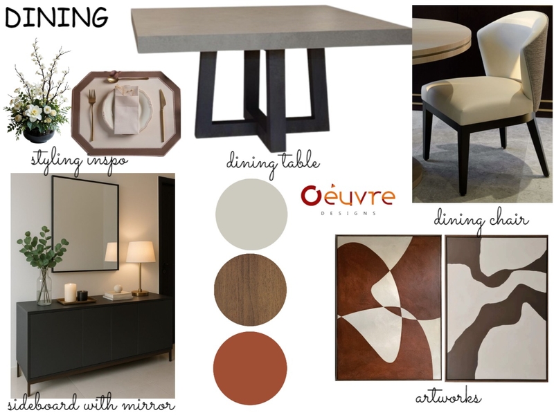 abuja Mood Board by Oeuvre Designs 2 on Style Sourcebook