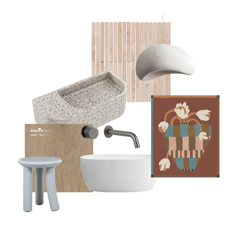 beachy bath Mood Board by zennadani on Style Sourcebook