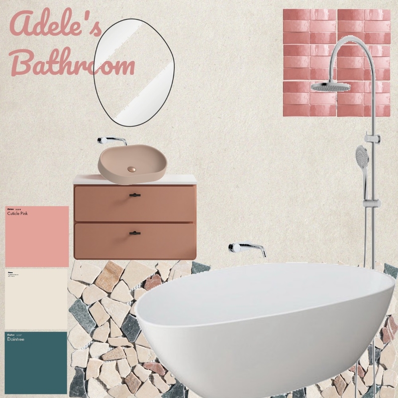 Adele's Bathroom Playbox Mood Board by sarah.murthy on Style Sourcebook