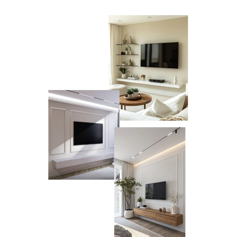 Proy. Martinez - mueble TV Mood Board by Ocean D&D on Style Sourcebook