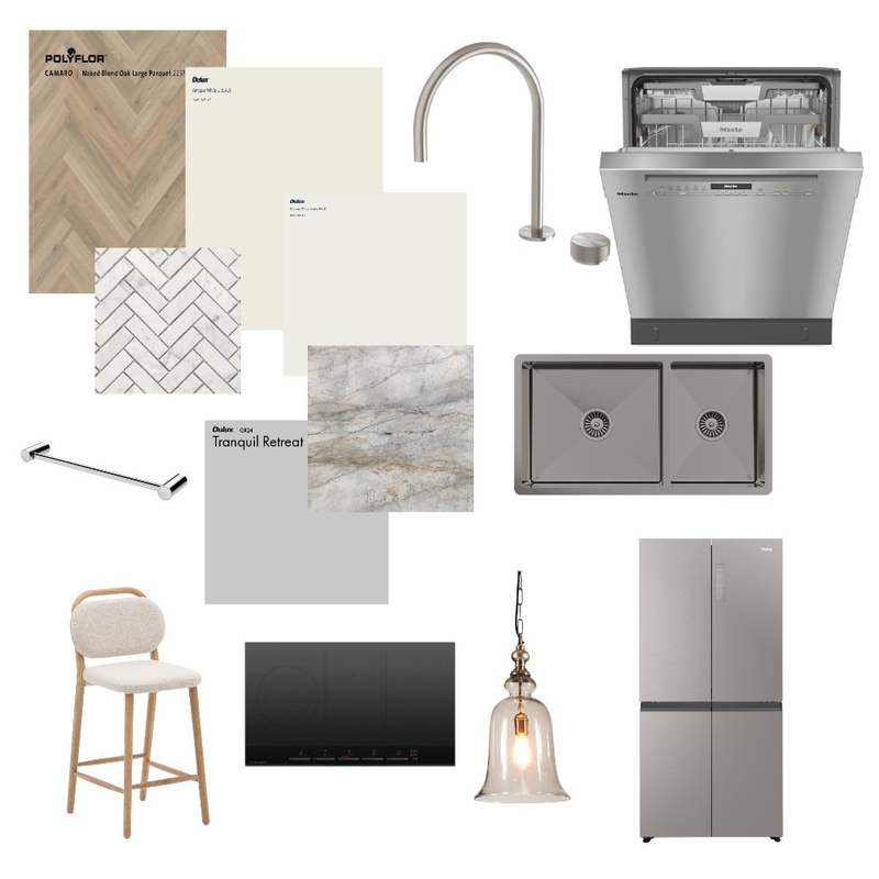 Kitchen Mood Board by Pop on Style Sourcebook