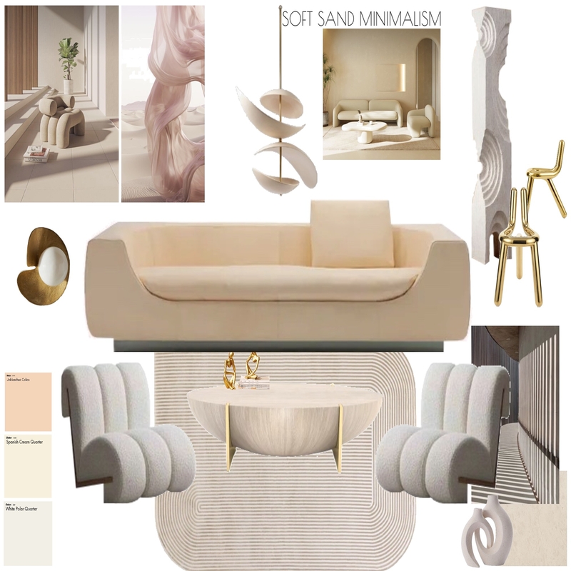 SOFT SAND MINIMALISM-FINAL Mood Board by ANNEKE NOMURA INTERIORS on Style Sourcebook