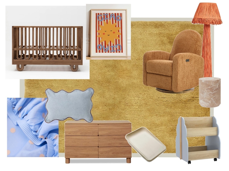 Nursery Mood Board by Melody Lampard on Style Sourcebook
