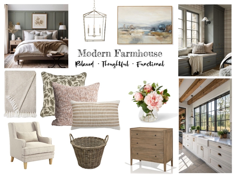 Modern Farmhouse Mood Board by Chelstar93 on Style Sourcebook