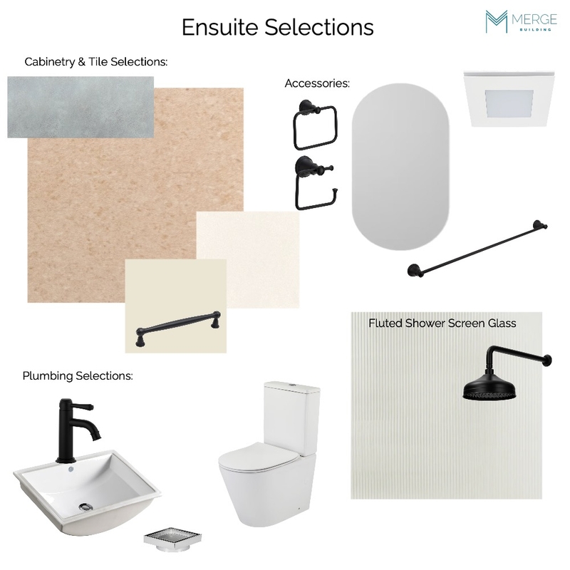 FRENCH - Ensuite Selections Mood Board by Merge Building on Style Sourcebook