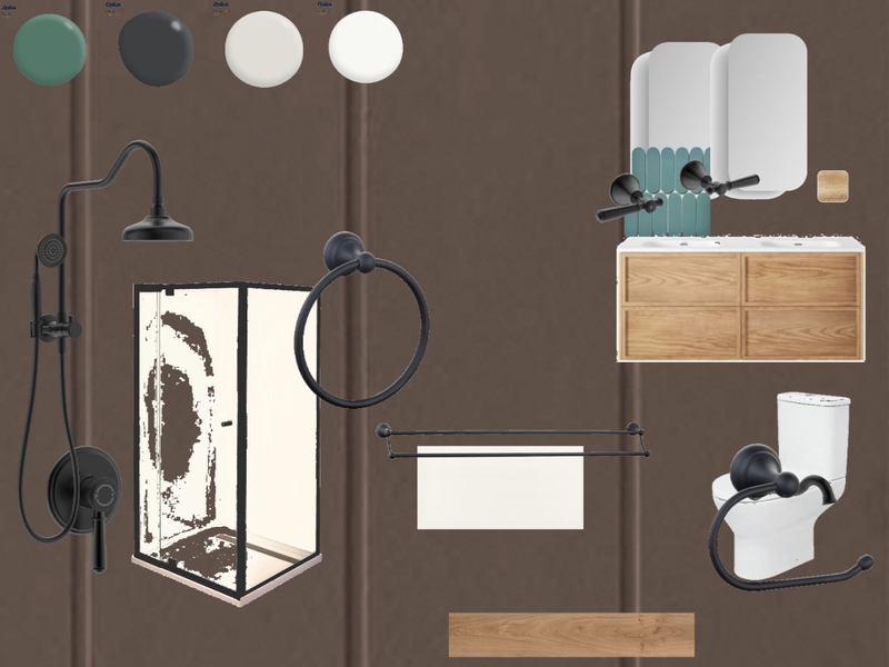 Home Bathroom Mood Board by Katelyn Kirby Interior Design on Style Sourcebook