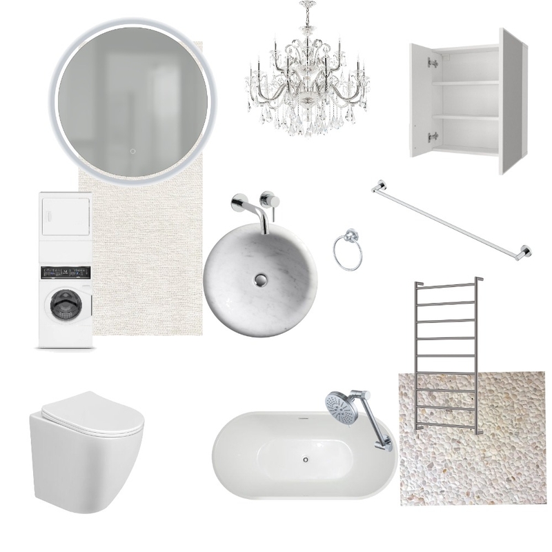 country bathroom Mood Board by foulakokkali on Style Sourcebook