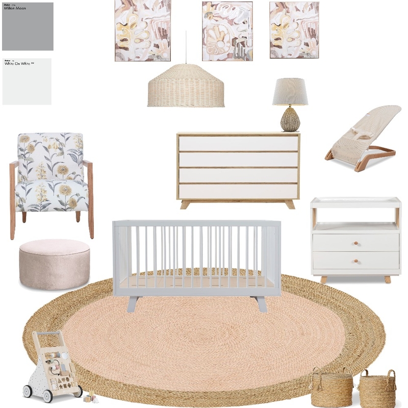 Contemporary Nursery room Mood Board by STUDIO M on Style Sourcebook