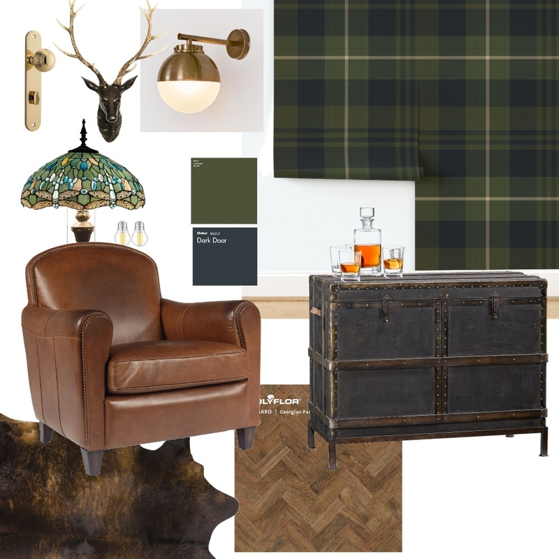 Whiskey Lounge Mood Board by latheandquill on Style Sourcebook