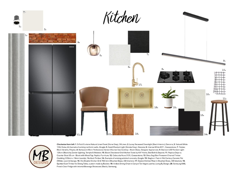 Kitchen Mood Board by MBDesigns on Style Sourcebook