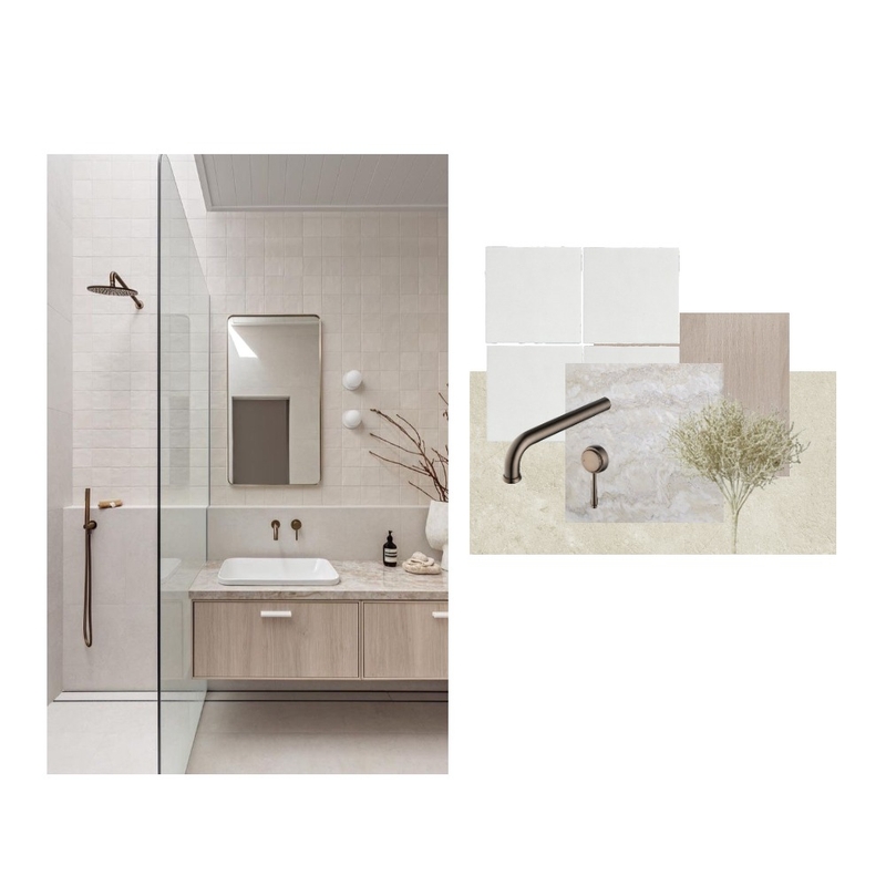 Neutral, Calm Bathroom Mood Board by _janeinteriors on Style Sourcebook