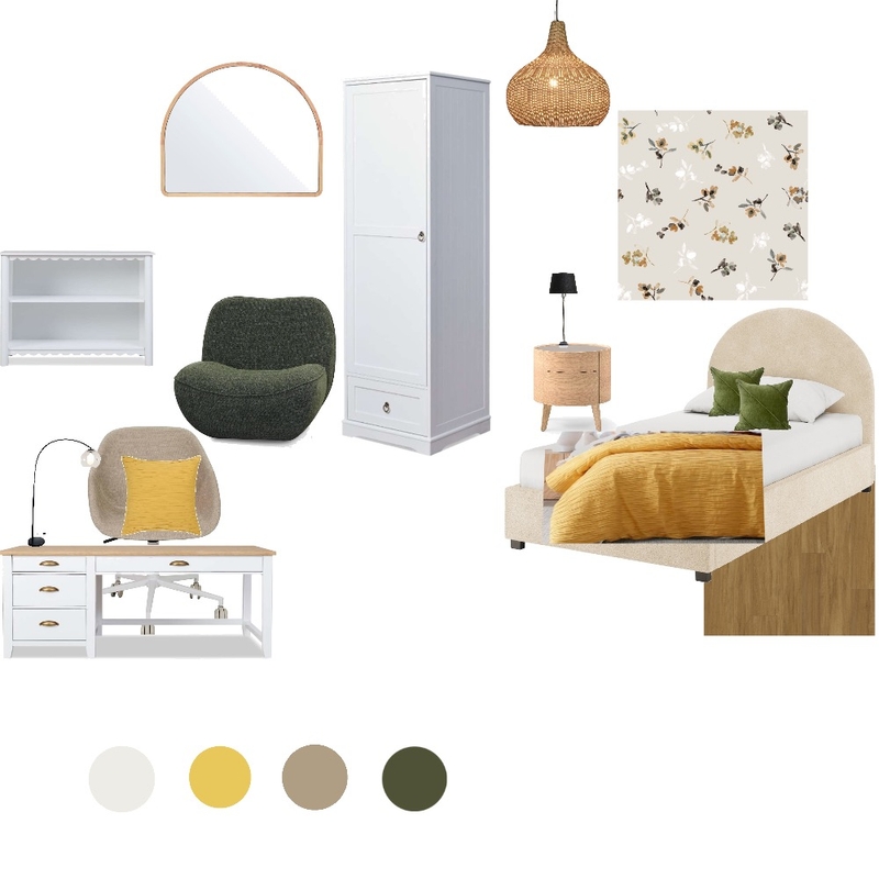 Dormitorio de niña Mood Board by Brisa on Style Sourcebook