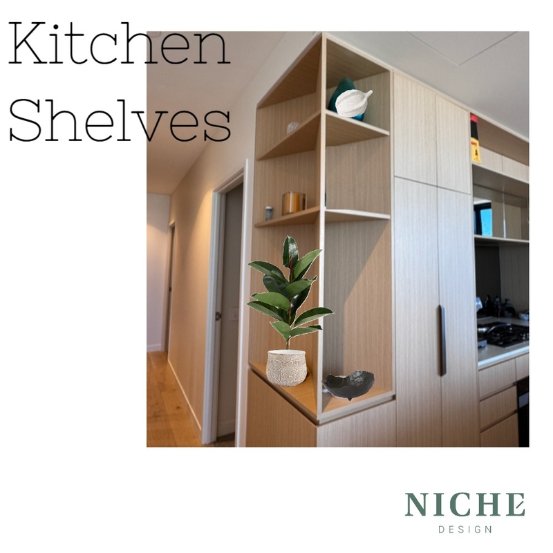 Palm Beach - Kitchen Shelves 2 Mood Board by Niche Design on Style Sourcebook
