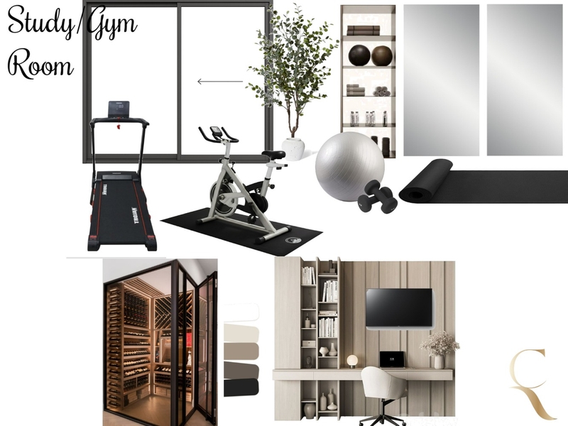 Study/Gym moodboard Mood Board by dimakatso on Style Sourcebook