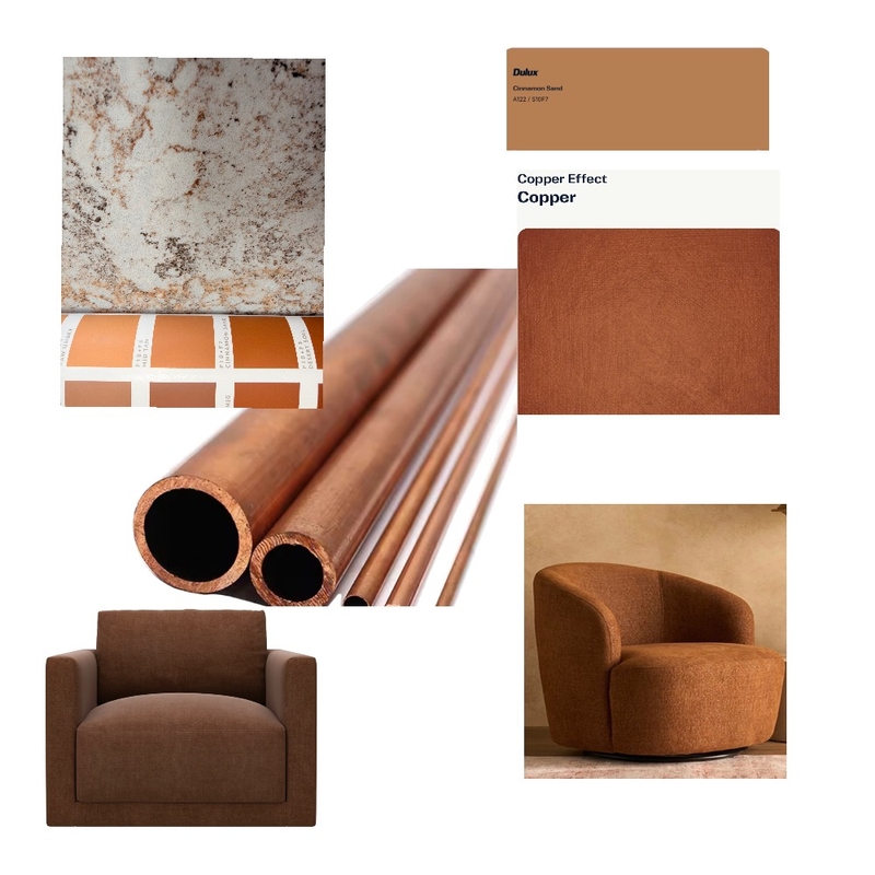 The Copper Effect Mood Board by Bay Butterfly on Style Sourcebook