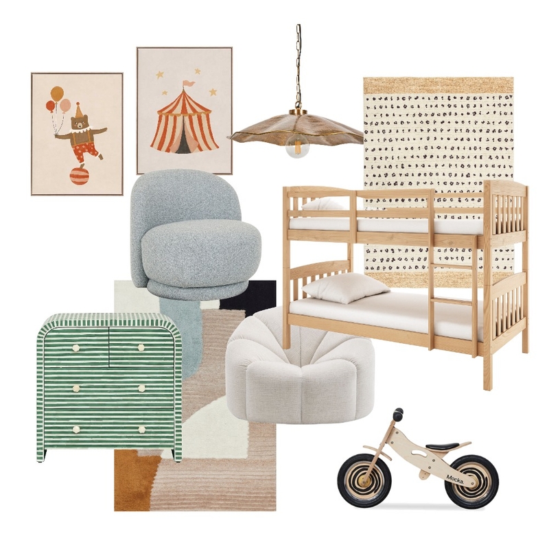 Circus - Kids Bedroom Mood Board by erin__kendal on Style Sourcebook