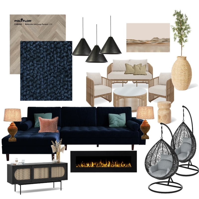 Living Room Sample board Mood Board by Design by Uliana on Style Sourcebook