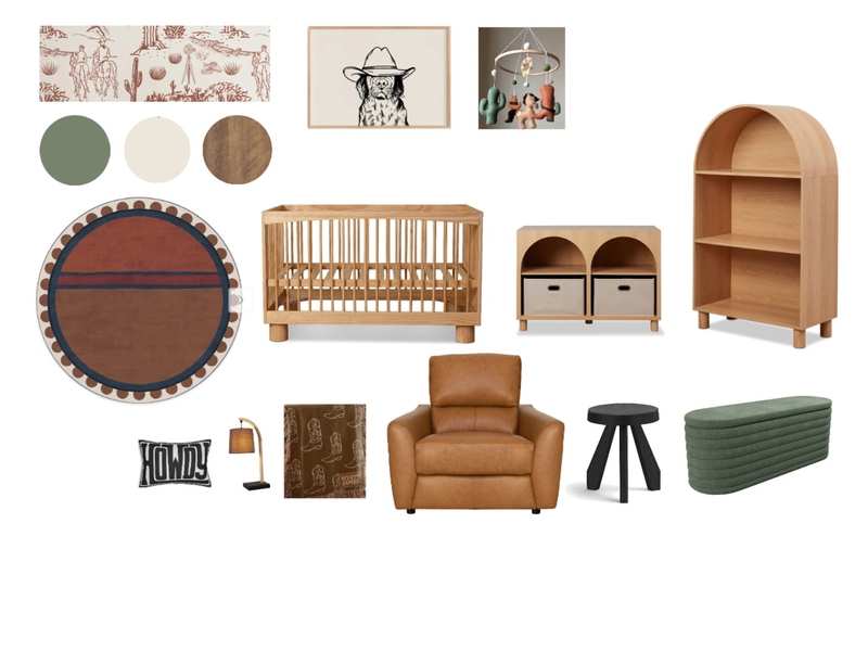 wild west nursery Mood Board by trac333 on Style Sourcebook