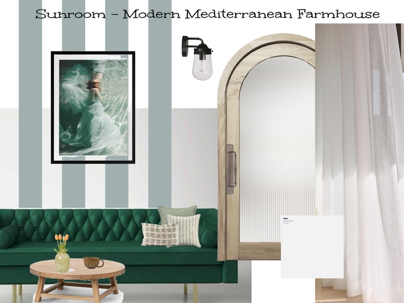 Modern Mediterranean Farmhouse Mood Board by Mz Scarlett Interiors on Style Sourcebook