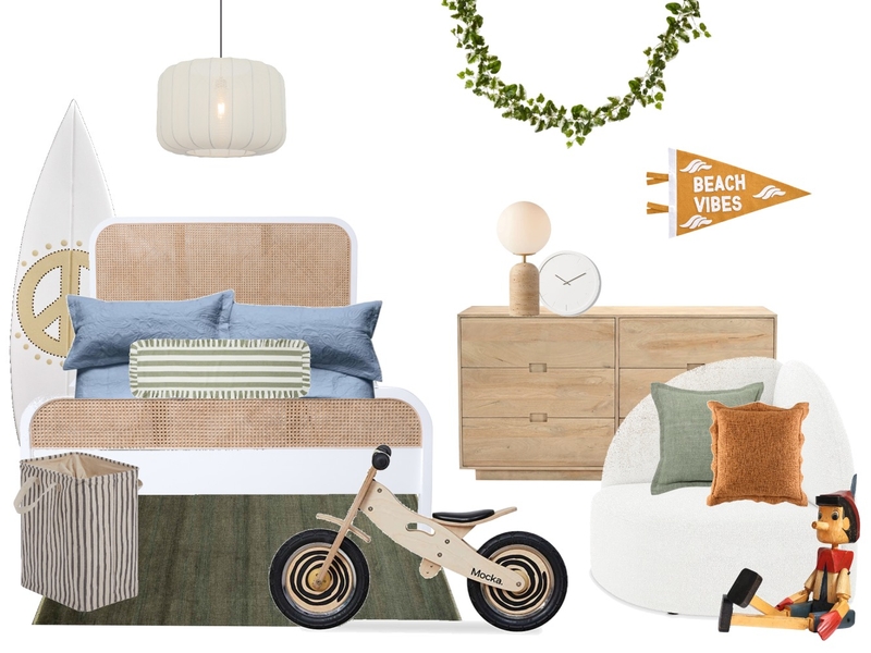 Beach Boys Bedroom Mood Board by Meticulous spaces on Style Sourcebook
