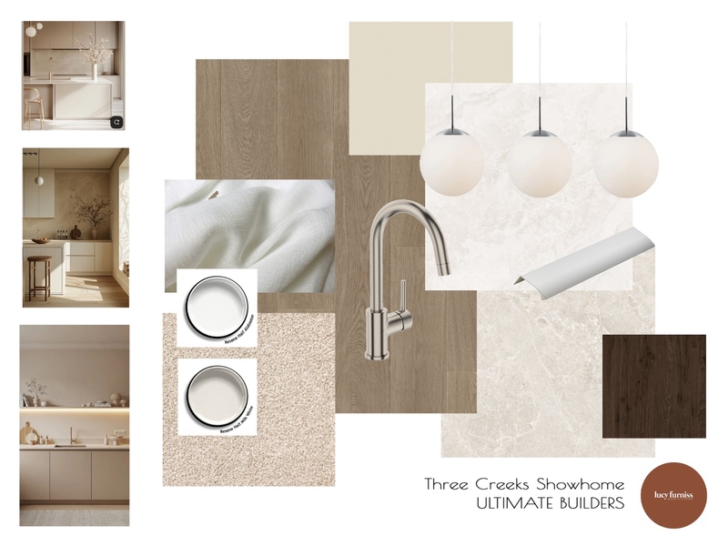 THREE CREEKS SHOWHOME Mood Board by Lucy Furniss Design on Style Sourcebook