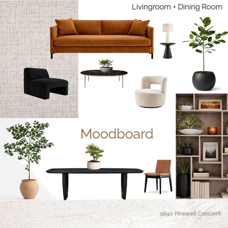 MOOD BOARD - 9640 Pinewell Crescent Living/Dining Mood Board by parliament on Style Sourcebook