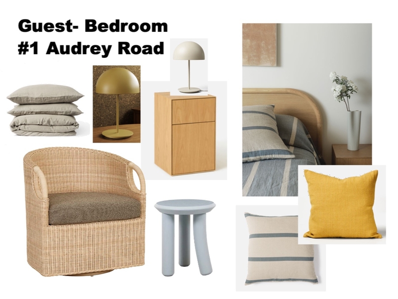 Audrey Road Gust bedroom Mood Board by Leigh Fairbrother on Style Sourcebook
