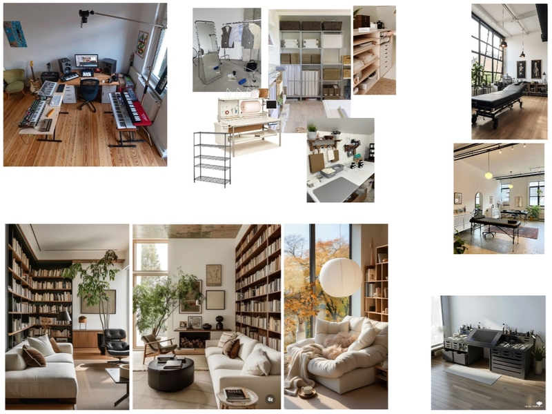 Tattoo/Art/Instrument/Library/Depop Room Mood Board by childishgohmbino on Style Sourcebook