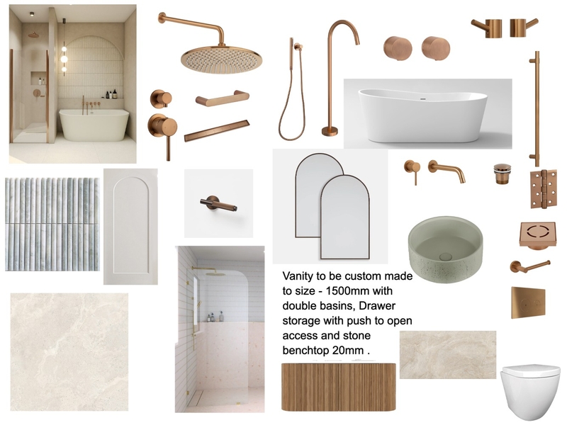 Main Bathroom Mood Board by Savannah Interior Design on Style Sourcebook